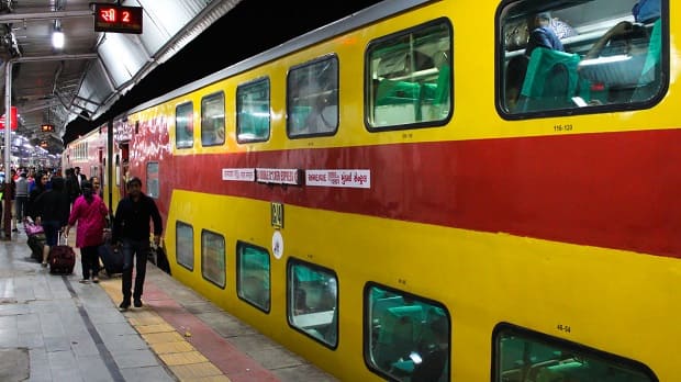 Mumbai Central - Ahmedabad AC Double Decker Express